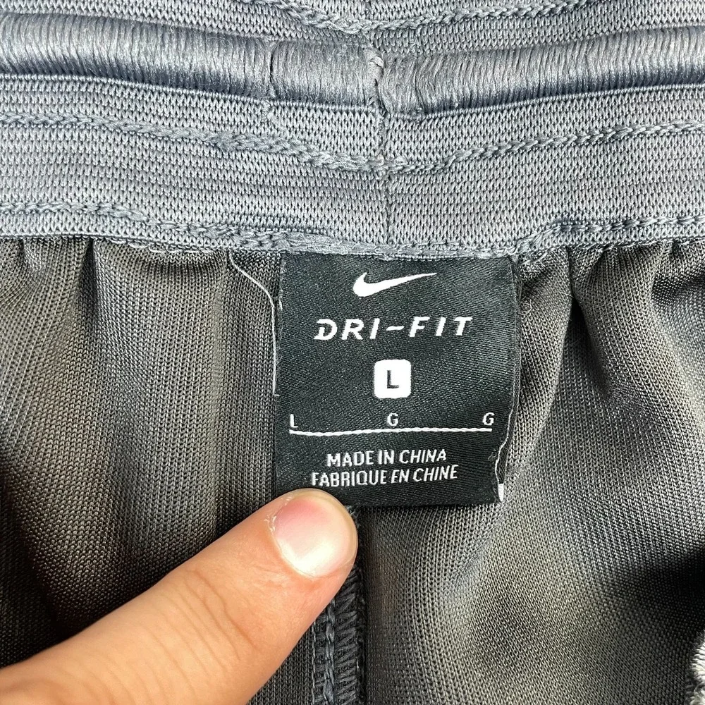 Nike Spotlight Jogger Pants Mens Large Gray‎ Dri Fit Drawstring Waist Athleisure